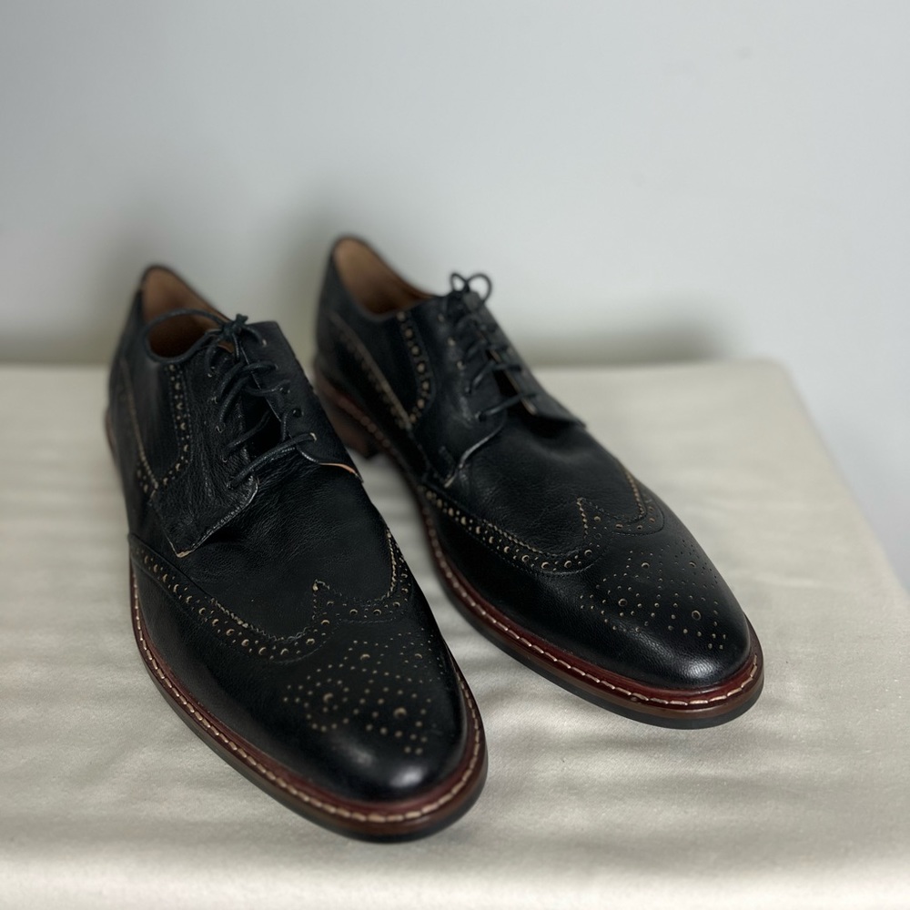 Cole Haan Warren Welt Grandos Wingtip Oxfords Size 12 - Picture 3 of 14